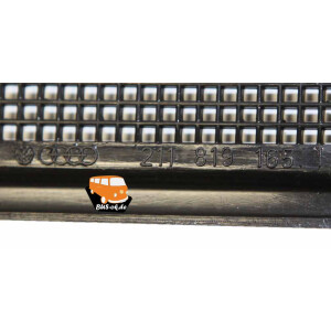 Type2 Bay Grille mesh 8.72 - 7.79 orig. VW OEM partnr...