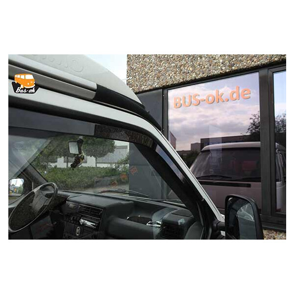 Cab Window Wind And Rain Deflector Pair For All T4 Bus