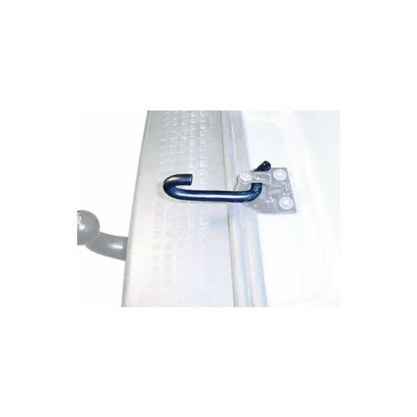 Lüftungsgitter mit Diebstahlschutz und integriertem Moskitonetz für  Schiebefenster, rechts, T4 9/1990-2003 Breite 39cm CP95826