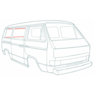 T25 Rear Tailgate Window Seal VW T25 1979-1992 (With...