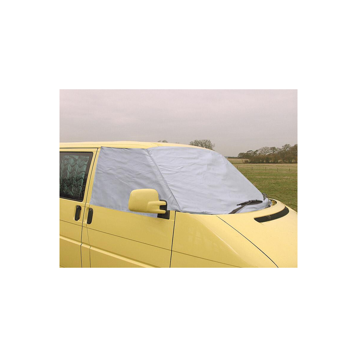 Thermoschutz außen Fahrerhausscheiben mit Seitenfenster Volkswagen