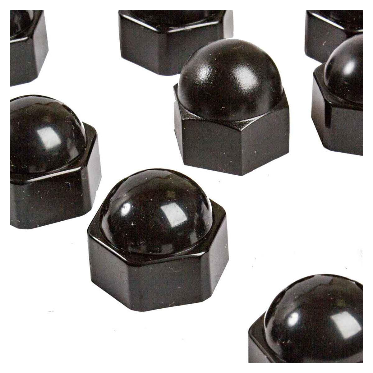 Lug nut cover caps black 20 pcs BUSok.de, 15,00