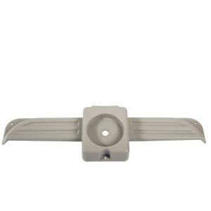 Roof ventilator cover, grey