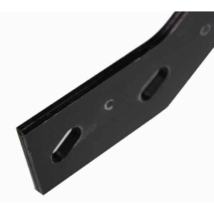 Bumper bracket, front, left - Typ 2, 3.55 -7.58