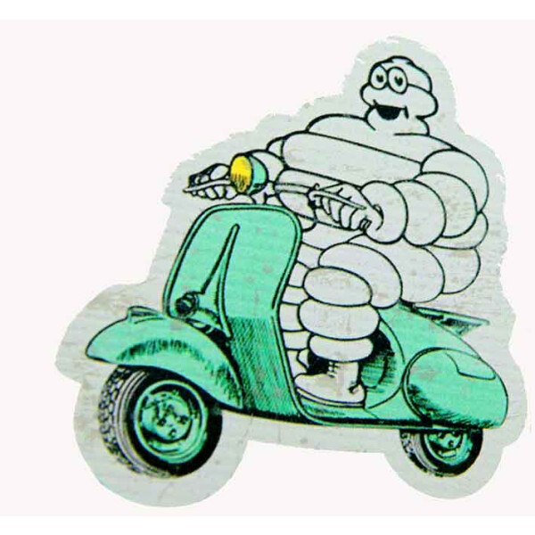 Vintage Bibendum Michelin sticker