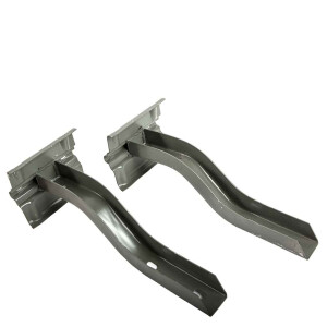 Type2 split rear bumper bracket, pair ribbed bumper 4.55...