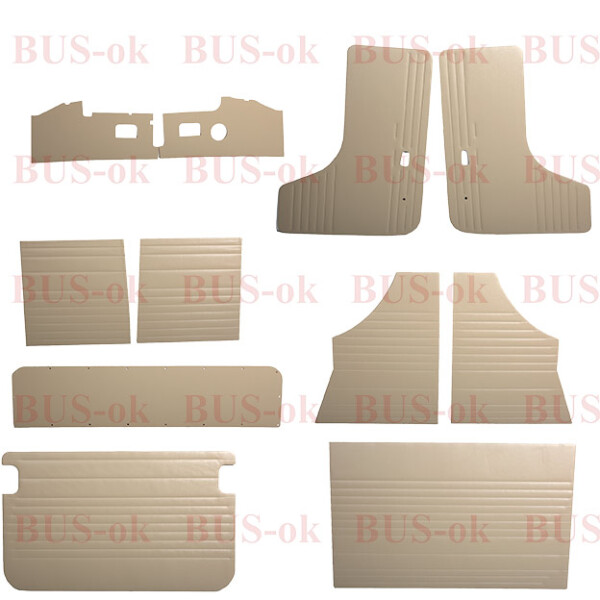 Vw Bus Type2 Late Bay Window Door Panels Complete 11 Pc