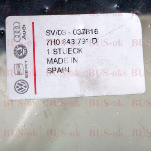 T5 Sliding Door Seal left Volkswagen Original Part...