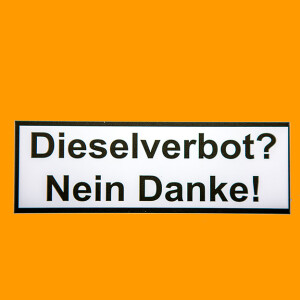 T2-T6 Aufkleber "Dieselverbot? Nein Danke!"...