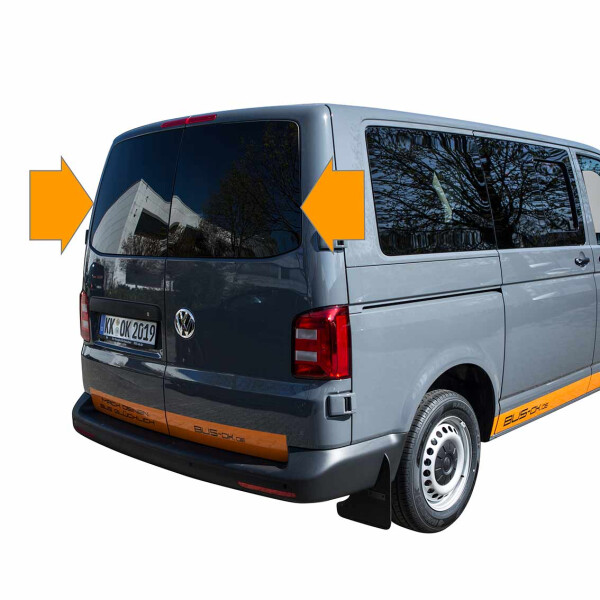 VW T5 und T6 Fenster Flügeltür links und rechts getönt