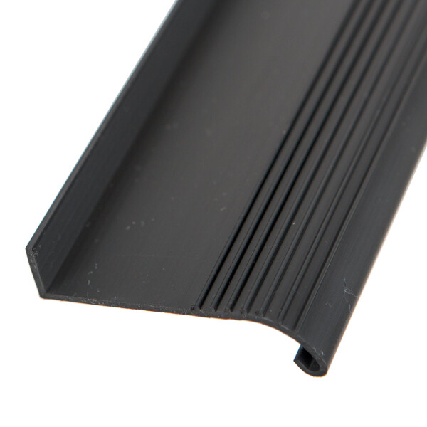 T25 Sliding Door Sill Cover Pvc Black Exclusive Made In