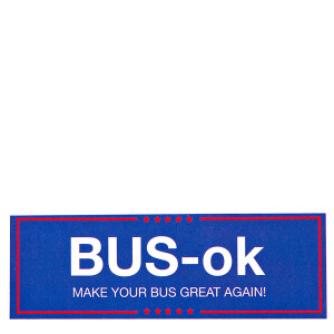 Sticker" Make your bus great again" ca. 10,5cm...