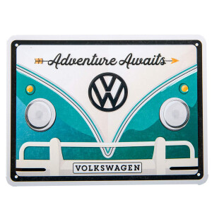 Volkswagen VW - T1 - Bulli  Blechschilder zum Sammeln für deine Wand