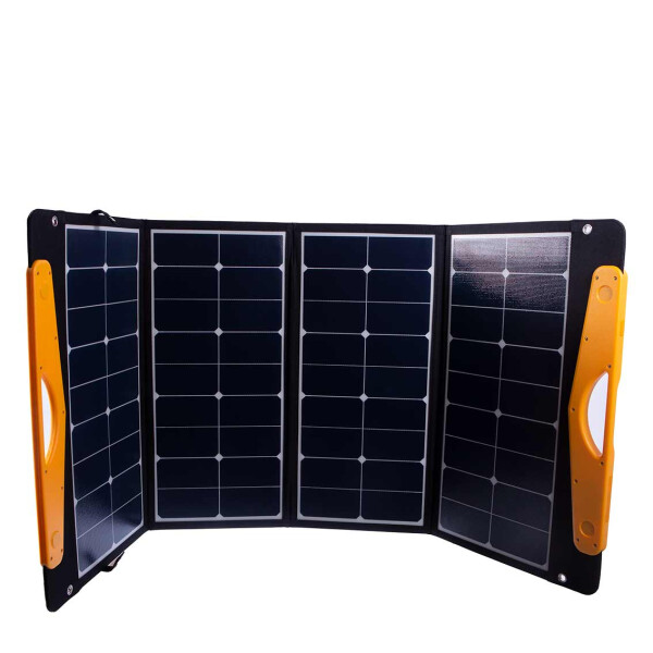 Solartasche 120Wp m. 2x USB und Kabelsatz ETFE-Oberfläche, 4x30W