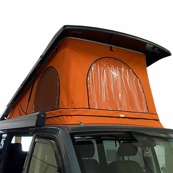 T5/T6 Zeltstoff Panorama Open Sky Aufstelldachbezug Top Farbe Orange ,  505,40 €